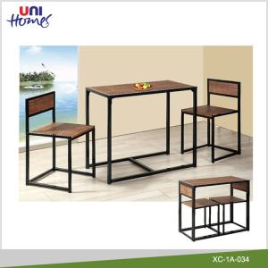 Wholesale Kitchen Furniture: 2 Person Space Saving Kitchen Dining Table and Chairs Set