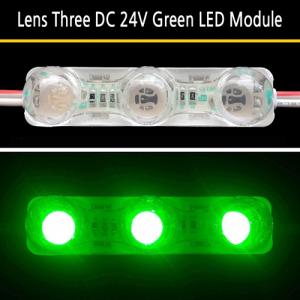 Wholesale g: Lens Three DC 24V Green LED Module
