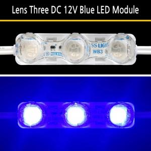 Wholesale bath product: Lens Three DC 12V Blue LED Module