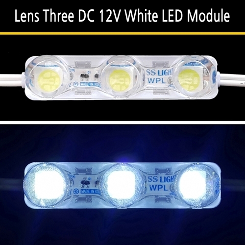Lens Three DC 12V White LED Module