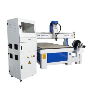 Wholesale air marking machine: Economic Cost Wood Engraving Machine 4 Axis Rotary CNC Router for Doors