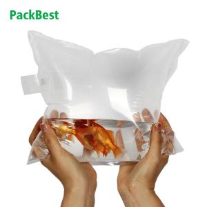 Wholesale carrying bags: Inflatable Live Fish Shipping Oxygenated Bag Packaging for Delivery and Carrying