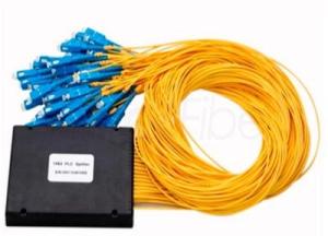 Wholesale armoured cable: Optical Splitter Cassette Type 1X64 PLC Splitter SC UPC APC Box Type