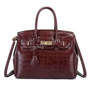 Wholesale bag leather: XSJ1863 Customizable Logo Women Leather Single Shoulder Bag