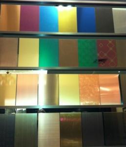 Wholesale pvc leather: SUS304 PVD Coated Coloured Stainless Steel Sheet Plate for Metal Decoration