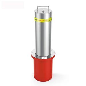 Wholesale security: UPARK Heavy Duty Manual Secured Bollard with Reflective Tape Car Parking Removable Bollards