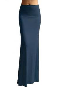 Wholesale evening bags: Wholesale Vibrant Royal Blue Maxi Skirt