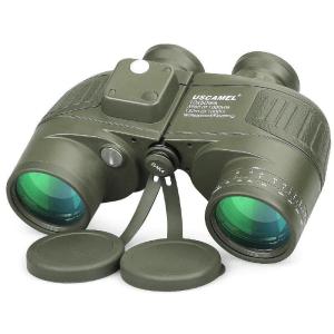 Wholesale lens case: Uscamel Optics 10x50 Marine Binoculars with Rangefinder & Compass