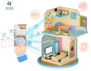 Wholesale led cabinet lamp: Customized Smart NFC Household Appliances Tag - NFC Tap and QR Code Scan