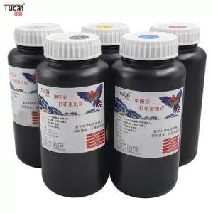 Wholesale printing spare parts: Industrial CMYK UV Printer Ink UV Curable Ink for Ricoh G5i Printhead 1000ml/Bottle