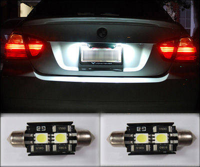 bmw e90 license plate light bulb