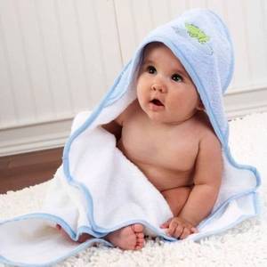 Wholesale sortie de bain: Cotton Baby Hooded Towels