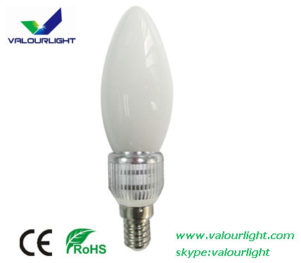 5W LED Candle Bulb Dimmable E14 LED Torpedo Bulb Clear Frosted Bulb