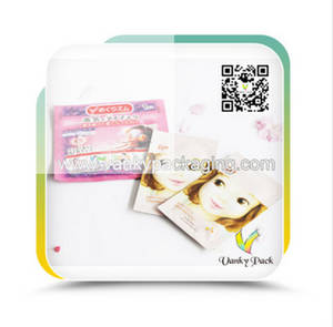 Wholesale stand up barrier pouches: Flexible Facial Mask Packaging