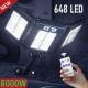 Newest 8000Watt Solar Street Light Outdoor Wall Lamp Waterproof LED with 3 Modes Motion Sensor Light