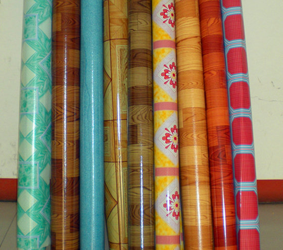 tablecloth pvc PVC Roll Design Different Printed Flooring(id Color