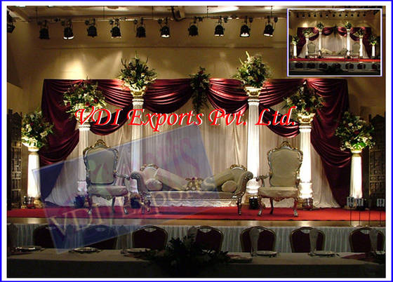 Elegant Floral Decorated Stage for Ring Ceremony |Simple and unique wedding  stage decoration | Elegant Wedding stage decoration | Grand wedding stage  decoration | best wedding stage decoration with flowers | Theme