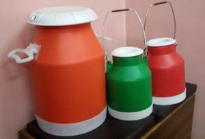 Wholesale food color: Plastic Milk Can