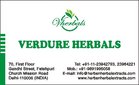 Verdure Herbals Company Logo