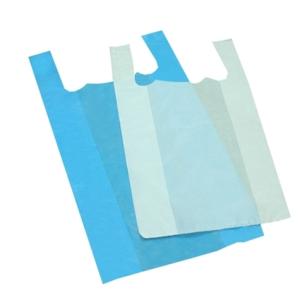 Wholesale vest carrier plastic bag: T-shirt Garbage Bag Vest Handle Bags On Roll