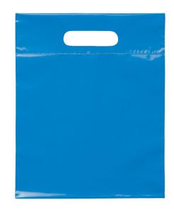 Wholesale die cut bag: Patch Handle Plastic Carry Shopping Bags
