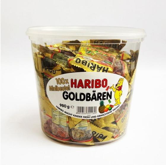 Haribo Mini Goldbaren 980g , Kinder Schnuller 150 St,Maoam Bloxx 5-pack ...