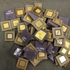 Wholesale ceramic cpu processor scrap: High Quality Pentium Pro Gold Ceramic CPU Scrap CPU Processor Scrap with Gold Pins Low Price for Sal