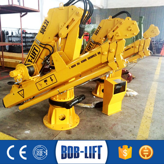 3 Ton Hydraulic Knuckle Boom Marine Crane(id:10474133) Product details ...