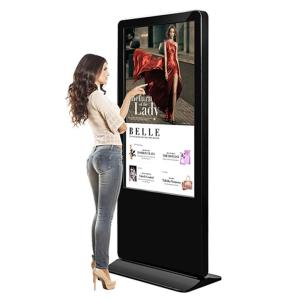 Wholesale digital totem: LCD Digital Signage and Display 32/43/49/55 Inch Floor Standing Totem Multiple Split Screen