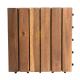 Nawoo Furniture 6 Slats Acacia Wood Flooring Deck/ Outdoor Deck Tile with Stable Supply From Vietnam