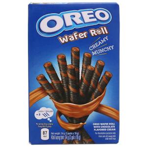 Wholesale chocolate box: Oreo Wafer Roll 54g