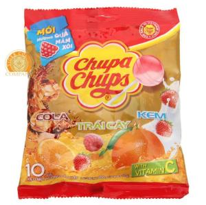 Wholesale chupa chups: Chupa Chups Lollipops Assorted Fruit Flavors Candy 600g (60 PCS X 10g) Wholesale chupa chups: Chupa Chups Lollipops Assorted Fruit Flavors Candy 600g (60 PCS X 10g)