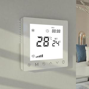 Wholesale remote display: WIFI Remote Control Thermostat Real Time Temperature Display HVAC Fan Coil Unit Thermostat
