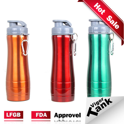 metal sports water bottle