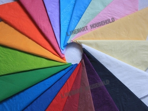 Airlaid Paper Napkin Heavy Duty Paper Napkin Line Like Paper