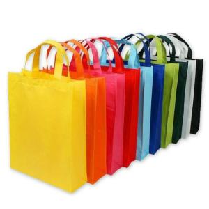 Wholesale portable: High Quality PP Non Woven Shopping Bags with Custom Print Logo