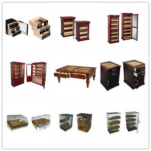 Wholesale Cigar Cases/Humidors: VinBro Cigar Display Cabinet Acrylic Case Commercial Cabinet Furniture Humidor