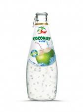 Wholesale export: 100% Pure Coconut Water Coconut Juice Exporters in Glass Bottle 290ml