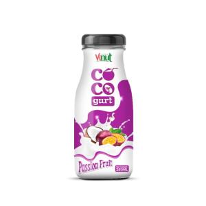 Wholesale dairy products: 280ml Vinut Cocogurt with Passion Fruit