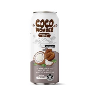 Wholesale coffee: 500ml Cocowonder Coconut Milk with Coffee (Lactose Free, No Added Sugar,Gluten Free No Preservatives