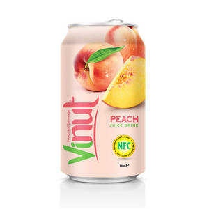 Wholesale fruit juice wholesale: 330 Canned Fruit Juice Peach Juice Drink Wholesale Supplier