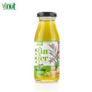 Wholesale tin packaging: 180ml VINUT Healthy Drink Ginger with Lime Juice
