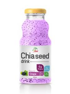 Wholesale korea quality: Chia Seed Drink Grape Flavor