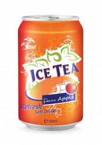 Wholesale tea drinks: Ice Tea Flavour Apple Refresh Soft Drink