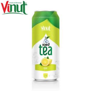 Wholesale white tea: 500ml Vinut Fresh Bottle White Label Iced Tea Lemon Flavour Distribution in Vietnam