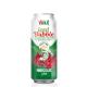 16.9 Fl Oz Vinut Iced Bubble Green Tea with Real Fruit Juice ( Hibiscus Juice, Coconut Jelly)