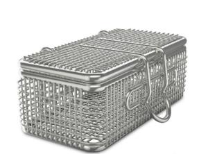 Wholesale washing basket: Fine Mesh Boxes with Hinged Removable Lid