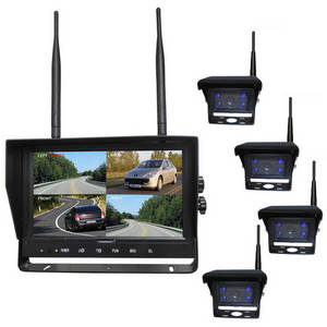Wholesale car camera system: 9 Inch Crane Truck Digital Wireless Camera System
