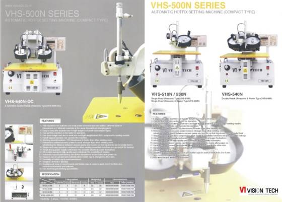 Sell Automatic hotfix setting machine(VHS-500N series)