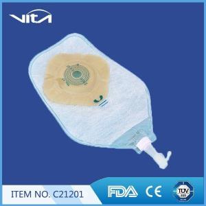 Wholesale urostomy bag: One Piece Urostomy Bag (Convex) C21201     Disposable Ostomy Bags   Medical Urinary Drainage Bag